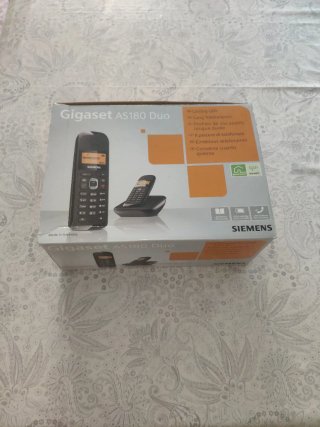 Teléfono Inalámbrico Gigaset AS180 Duo