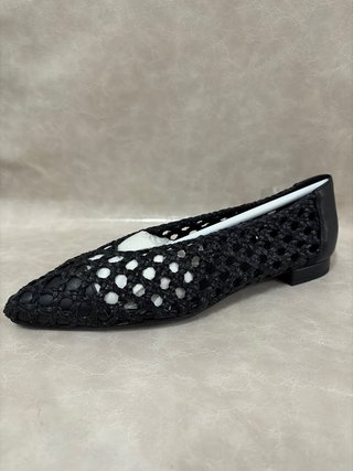 Zapato plano de rafia Elio Pitti