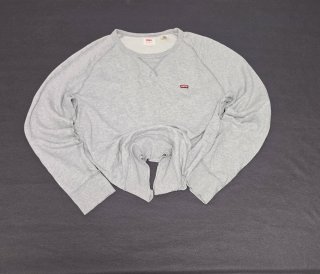 Sudadera Levi's Gris Crewneck Talla S