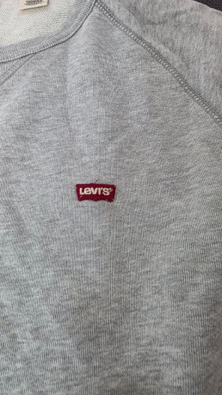 Sudadera Levi's Gris Crewneck Talla S