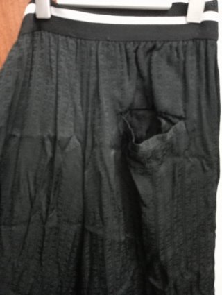 Pantalón Negro Texturizado DNKY
