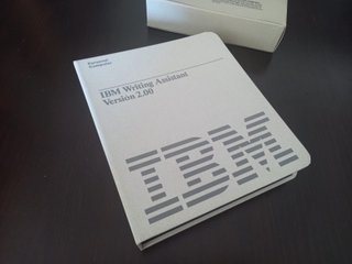 IBM Writing Assistant para PC formato disquetes