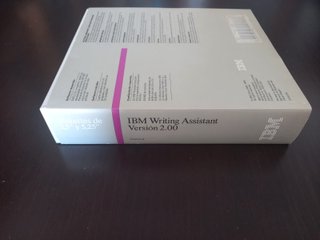 IBM Writing Assistant para PC formato disquetes