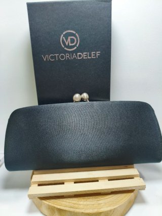 Bolso de fiesta Victoria Delef negro