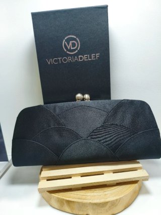 Bolso de fiesta Victoria Delef negro