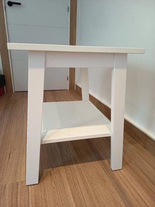 Mesa auxiliar Ikea Hemnes blanca
