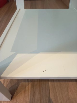 Mesa auxiliar Ikea Hemnes blanca