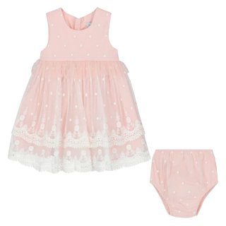 Vestido ceremonia niña rosa