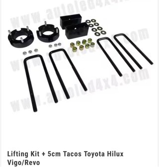 Kit Elevación Toyota Hilux 5cm