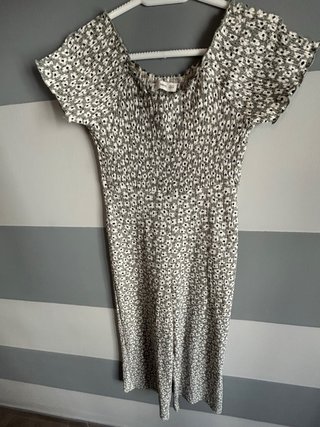 Mono largo estampado floral Talla 11-12 años