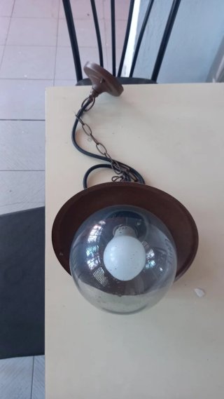 Lámpara colgante estilo industrial