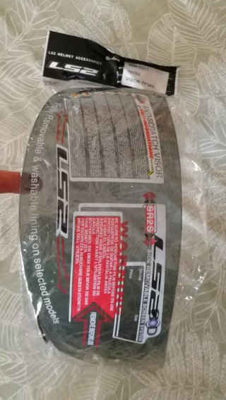 Visor LS2 FF369 Anti-Scratch