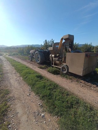 Màquina de plegar avellanes