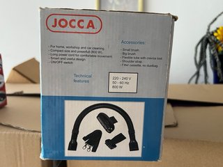 Aspirador de mano JOCCA 800W