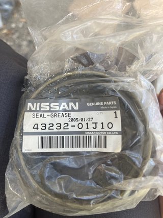 Retén Grasa Eje Trasero Nissan 43232-01J10