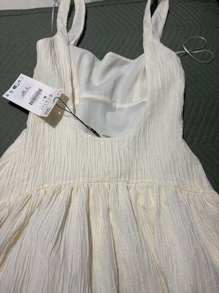 Vestido Midi Zara Amarillo