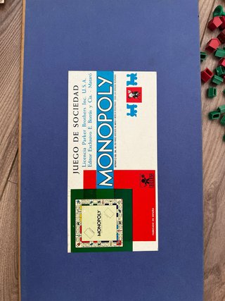 Monopoly Años 60/70, calles de Barcelona y en ptas