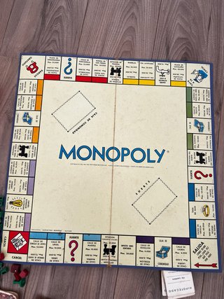 Monopoly Años 60/70, calles de Barcelona y en ptas