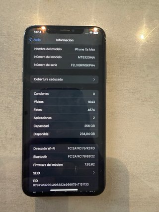 iPhone XS Max 256GB Space Gray