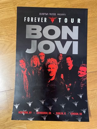 Lote Merchandising Bon Jovi Forever Tour 2026
