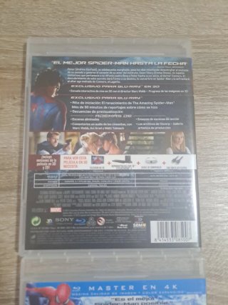 2 Películas Blu-ray 3D The Amazing Spider-Man