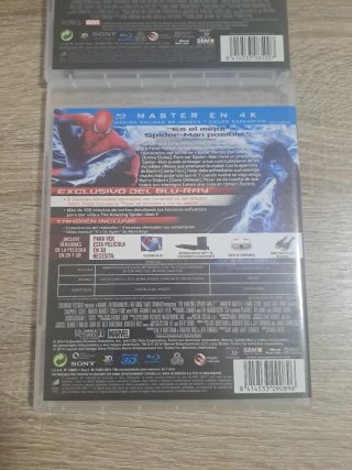 2 Películas Blu-ray 3D The Amazing Spider-Man