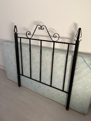 Cabecero de Forja Negro