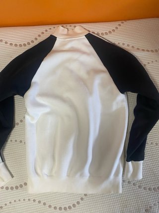 Chaqueta Adidas Blanca y Negra
