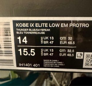 Zapatillas Nike Kobe IX Elite