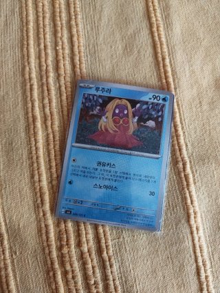 Cartas Pokémon en funda de plástico