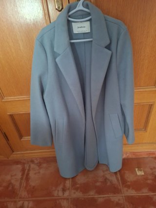 Abrigo Stradivarius azul