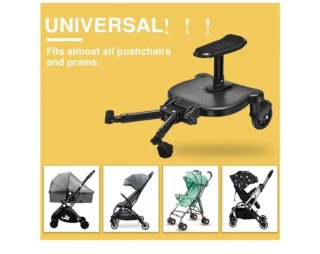 Patinete con Asiento para Silla de Paseo