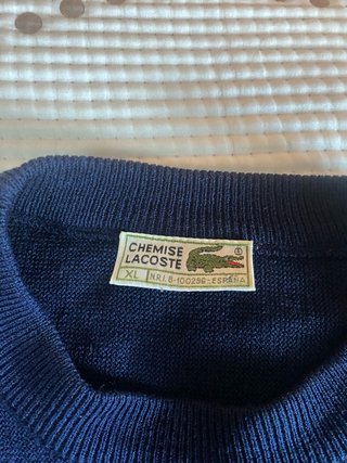 Jersey Lacoste Azul