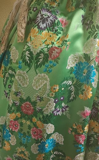 Traje de Fallera Siglo XVIII Verde