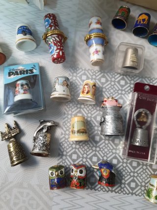 Colección de 340 dedales