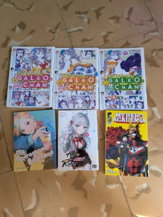 Lote variado de manga