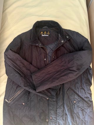 Barbour Vintage Chaqueta Acolchada Quilted