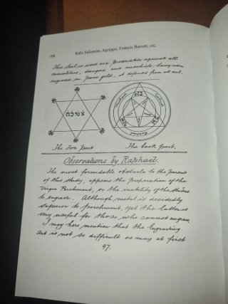 Antiguo Manuscrito de Magia Talismánica