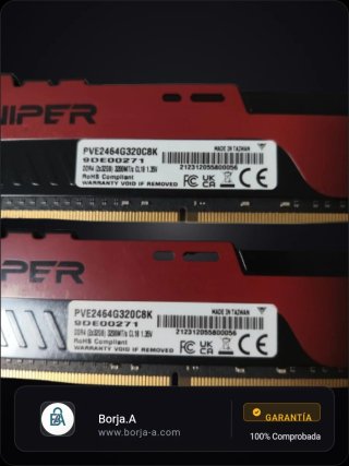 64GB RAM Viper 2x32GB C18 3200MHz