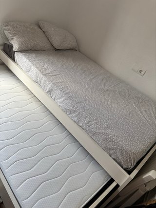 Cama Individual con Cajones con cama supletoria
