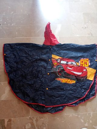 Impermeabile Disney Cars per Bambino Tg. 2