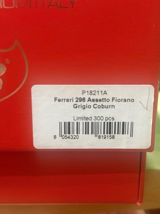 Ferrari 296 GTB BBR Escala 1/18