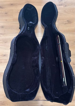 Cello 3/4 con funda rígida