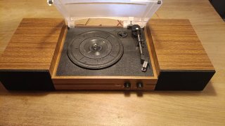 Tocadiscos Bluetooth Vintage con Altavoces