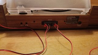 Tocadiscos Bluetooth Vintage con Altavoces