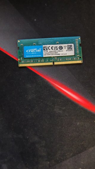 Memoria RAM Crucial 8GB DDR4 SO-DIMM