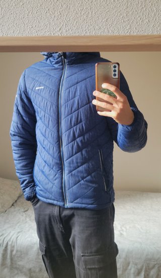 Parka acolchado Boriken azul