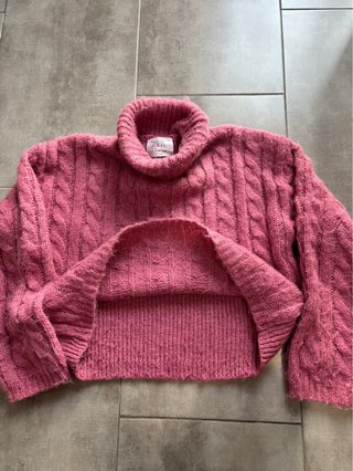 Jersey de punto con cuello alto Talla 11-12 años