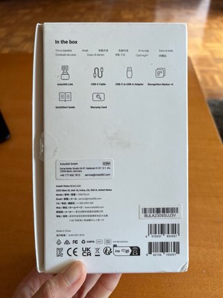 Insta360 Link Webcam 4K con IA Negra