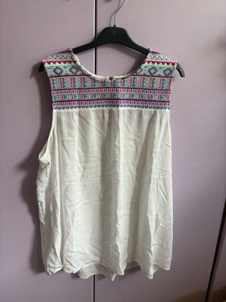 Top bianco stile boho Tally Weijl